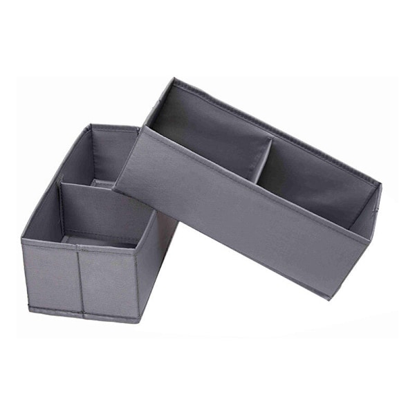 Vikbara Förvaringslådor 2-pack för Vuxna, Söta Förvaringskorgar Förvaringsbehållare Organizer Lådor för Kläder, Leksaker, Kontor, 13X28X10CM