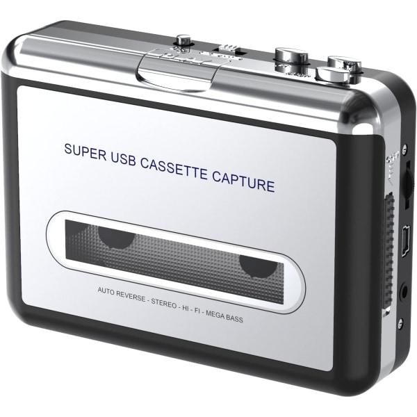 Digital Now.-USB Cassette Converter til Digital MP3-afspiller med PC