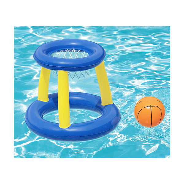 1 kpl kelluva koripallokori 61cm (pumppausvälineet eivät sisälly).