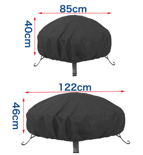 Eldstadsskydd Grillskydd BBQ Presenning Eldstadsskydd Utomhus Eldstadsskydd med Dragsko V7084B (122 x 46cm)