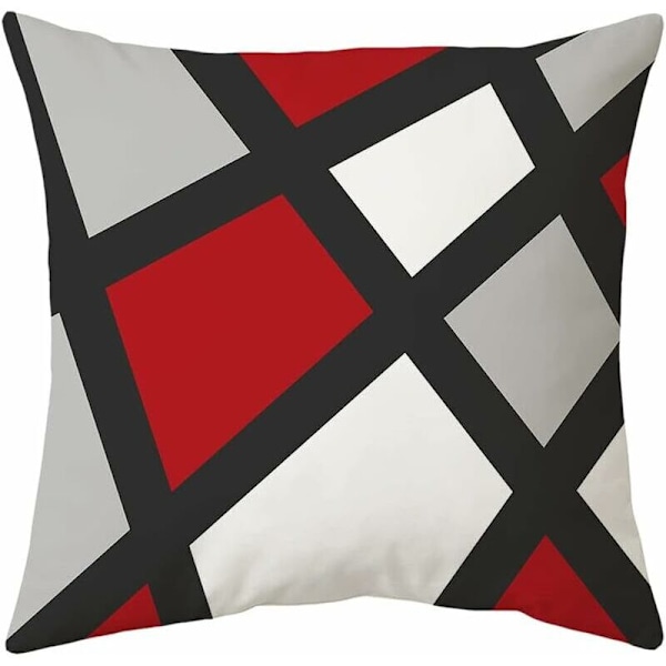 Örngott 45x45 cm, Dekorativa Kuddar Modern Soffa Magnifika Överdrag Kuddar Bilkuddar Hem Soffskydd (Modern Konst, Sammet)