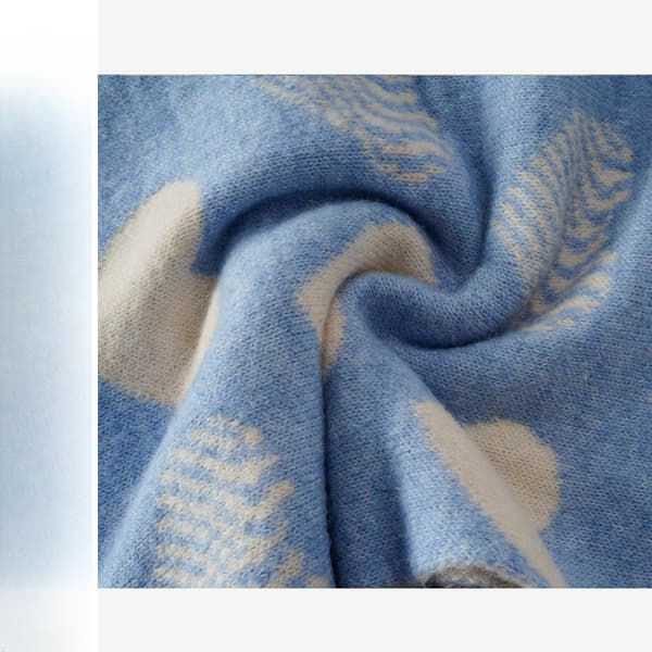 Dames skjerf Jul hals skjerf Hjerteformet skjerf skjerf