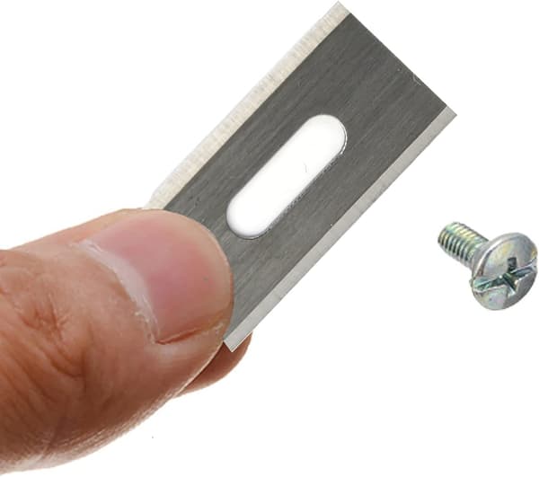 30 stk. græsplæneklipperblade med dobbelt rustfrit stål skarpe blade