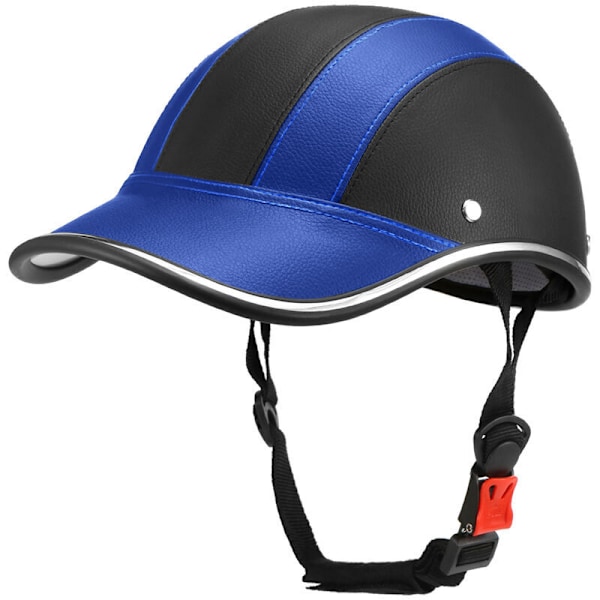 Harley Halv-Casque Blå Baseball Hjelm Retro Let Hjelm Til Mænd og Kvinder