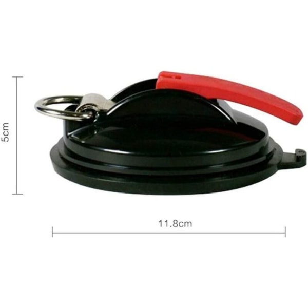 2 stk sugekopp med 4 stk S-kroker, multifunksjonell sugekopp camping ekstra sterk sugekoppfeste sugekoppholder for bil camping motorsykkel