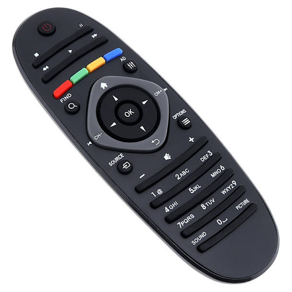 Philips TV-fjärrkontroll AAA-stöd t - V / DVD / aux