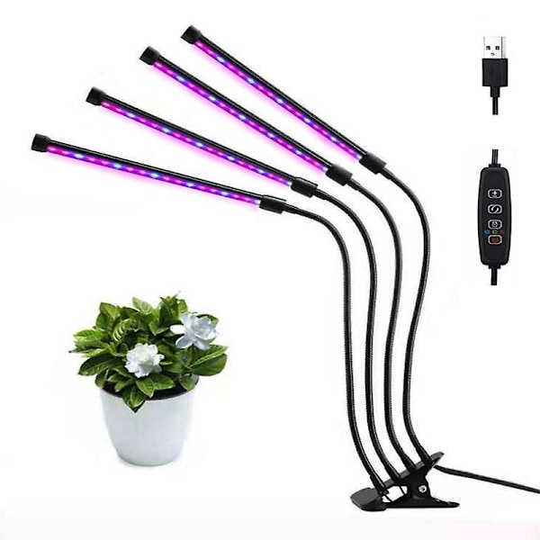 LED-växtlampor för inomhusväxter Fullspektrum Växtlampor