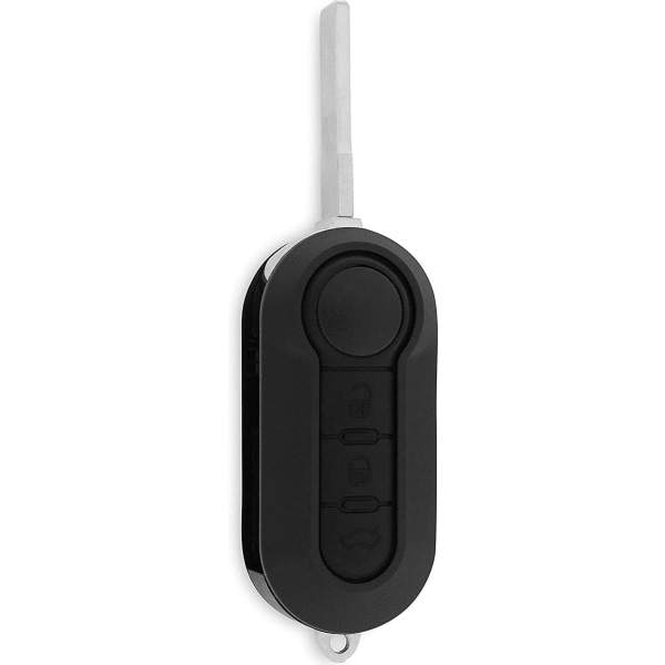 Nyckelskal 3 knappar Nyckel kompatibel med Fiat Grande Punto, Evo, P
