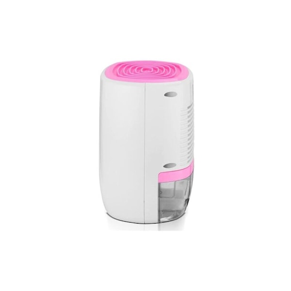 Liten Luftavfuktare för Hemmet, Mini Portabel Luftavfuktare, Elektrisk Fuktabsorberande Lufttork, Luftavfuktare, Automatisk Avstängning, LED-Indikator (Rosa)