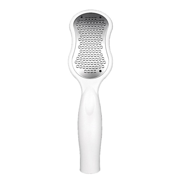 Wetdry Callus Remover W/catcher, Medicinsk-kvalitet Rustfrit Stål, Vaskbar | Fodfil, Fodskrubbe（hvid）