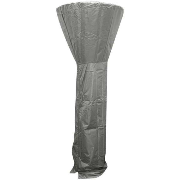 210D Uteplatsvärmare Överdrag, Vattentätt Utomhusvärmare Överdrag Uteplatsvärmare Skyddande Överdrag,（grå）226*85*48cm