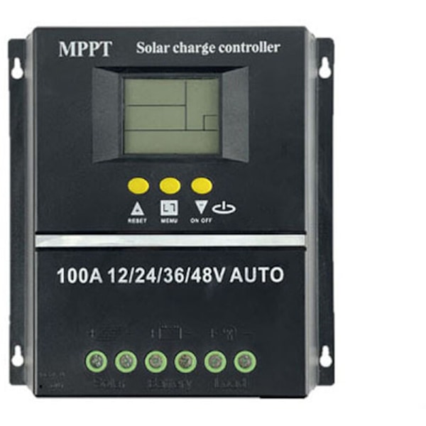 Automatisk identifiering av spänningssolpanelregulator MPPT LCD-skärm Enastående system Elektriska energiproduktionssystem för uppladdningsbar litium