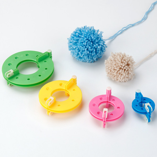 Pom pom-maskin - 4 olika storlekar