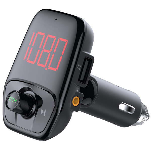 Storbilds bil Bluetooth-handsfree telefon FM-sändare U disk musik MP3-spelare laddare