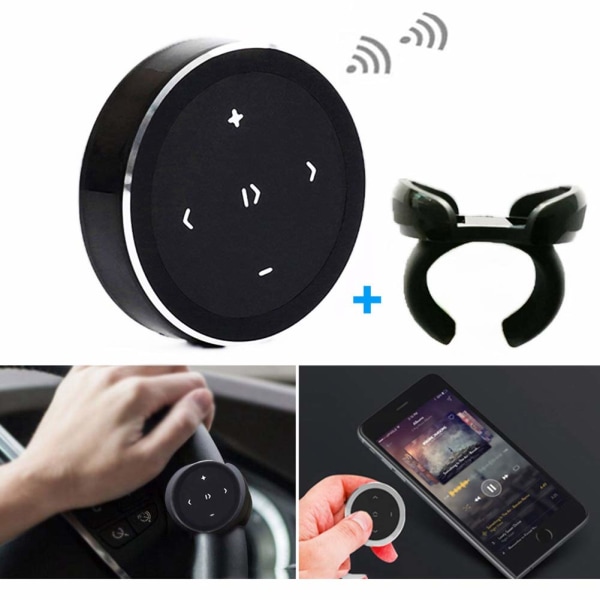 Auton ohjauspyörän etäohjain langaton Bluetooth 4.0 mediabutton