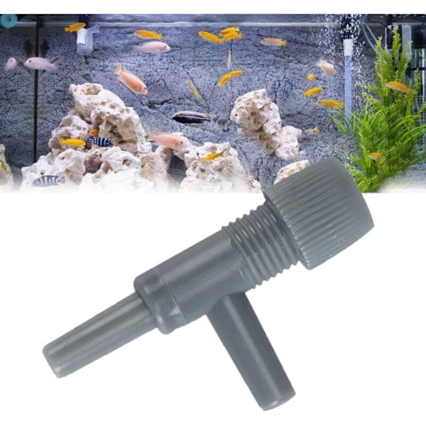 10 st Akvarium Luftpump Tillbehör, Akvarium Slanganslutningar, Akvarium Luftpump Tillbehör, Akvarium Luftventil, Akvarium T-formad Ventilstyrning