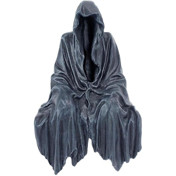 Reaping Solace The Creeper, Reaper Sittende Statue Harpiks Skrivebords Ornament, Gotisk Skulptur Dekor Hylle Sittende Statue