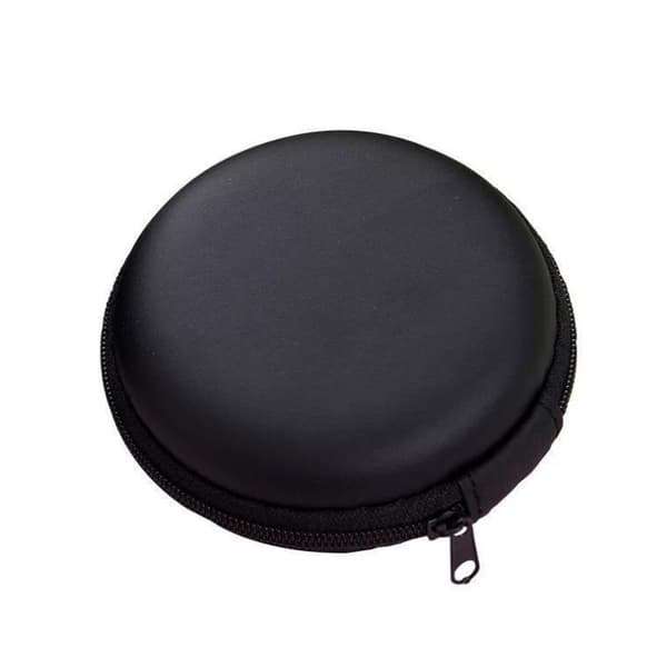 Mini hörlursförvaringsfodral, hårt blixtlåsfodral, hörlursfodral, mini hörlursfodral, multifunktionellt bärfodral