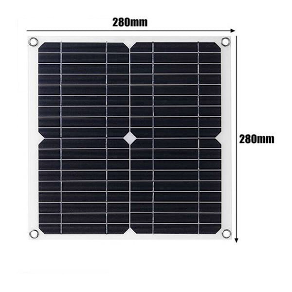 12W Mono aurinkopaneeli aurinkosähkömoduuli 100A ohjain autoon asuntovaunuun kotiin puutarhaan akkulaturi - RWPanneau solaire