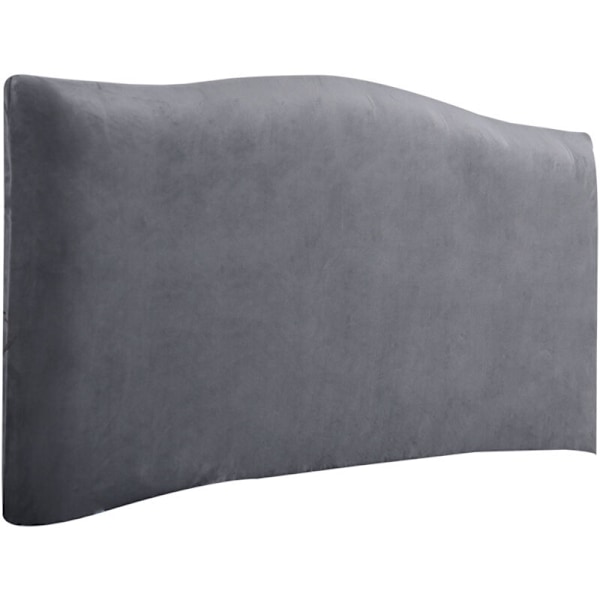 Elastisk sengegavlstrekk for sengegavl -150 cm- for seng 140-170 cm, grå