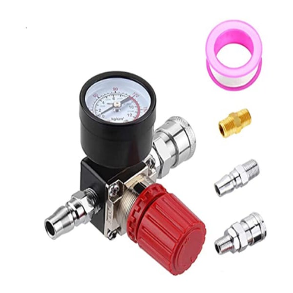 Luftkompressor trykkregulator, lufttrykkmåler, for pneumatiske verktøy