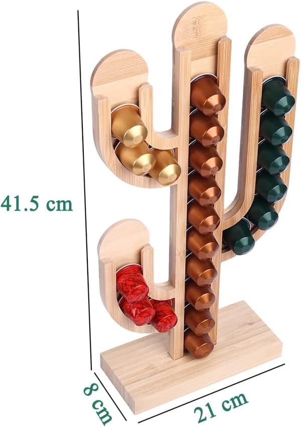 Kapselhållare Original Line Pods, Kapselförvaring, Kaffe Kapseldispenser, Perfekt för Kontor, Hem