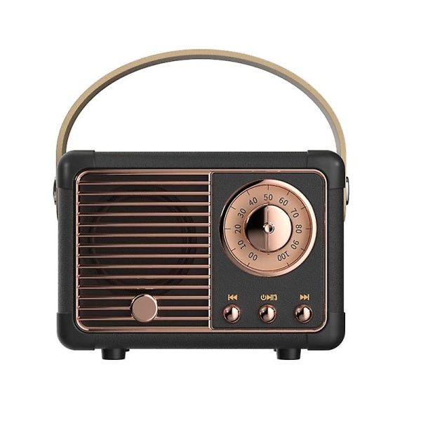 Bärbar retro Bluetooth-högtalare (grön)