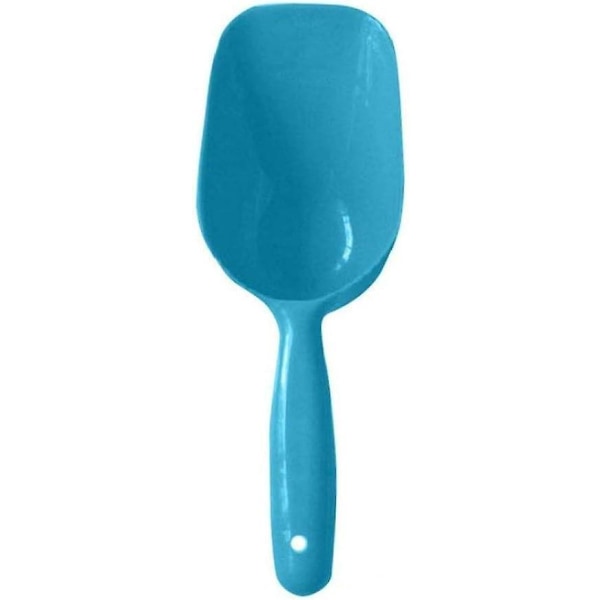 Kæledyr Hvalp Tørfoder Ske Plastik Hånd Skovl Kæledyr Foder Skovl Måleske Kæledyr Tilbehør Blå(24*7.5*5.5cm)