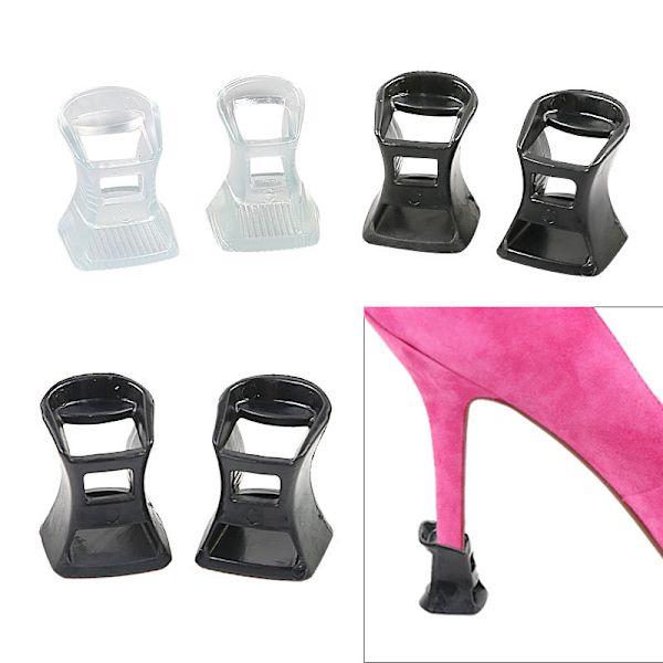 Klackskydd, (M) Skoskydd för klackar, Klackskydd Stopper Covers för tävlingar, bröllop, formella tillfällen