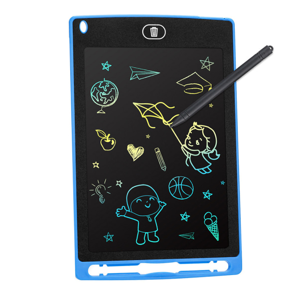 2-pak LCD-skrivebrett | Graffiti Doodle Pad 8,5 tommers fargeskjerm tegnebrett barnas læringsgave