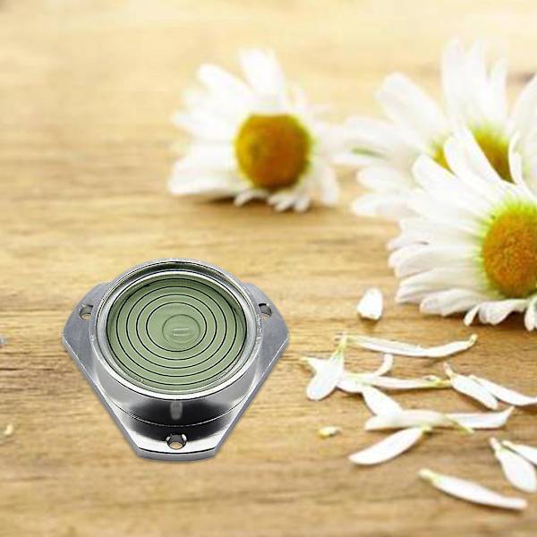 Hög precision horisontell bubbla aluminiumfodral Bullseye Spirit Bubble Level blå