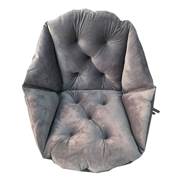 Stolsdyna Rottingstol Kudde, Hängande Ägg Swing Rottingstol Kudde Trädgård Uteplats Dynöverdrag Grå 48x52cm