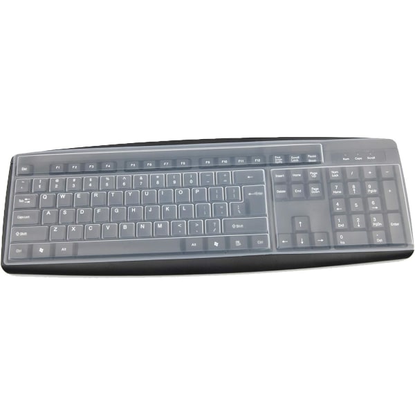 1 stk Desktop Keyboard Protector HD Silikon støvtett tastatur