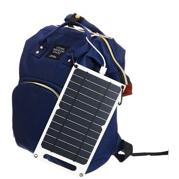 (1 del) 6 V portabel solpanel med USB stabil batteriladdare, lämplig för laddning av mobiltelefon utomhus, camping, hus