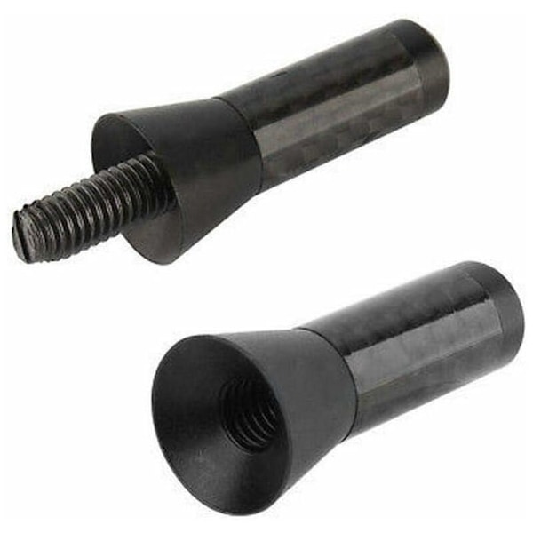 Kort antenne for bil 3,5 cm FM-radio univers i aluminiumslegering og karbonfiber