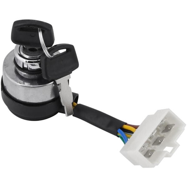 6-leder startnøglekontakt til 2,5-6,5 kW 188F gasgenerator