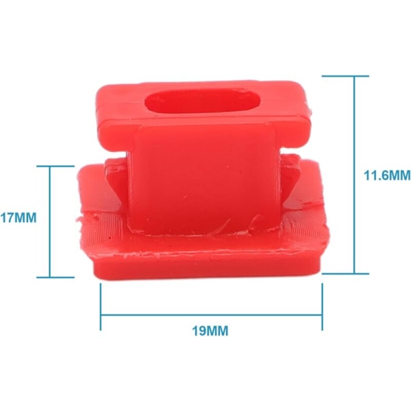 20 st Instrumentbräda Genomföringsremsor E46 3-serie E65 E66 7-serie X3 E85 51458266814