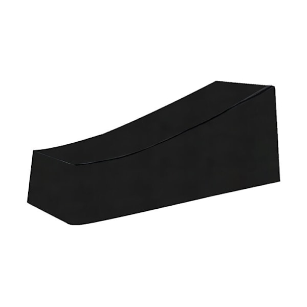 Långt överdrag för utomhusstolar, vattentätt, vindskydd, anti-UV, solskyddande tyg, Solstol (210754080cm)-Svart