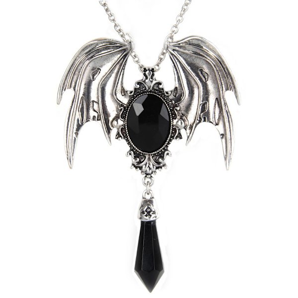 Halloween Bat Halsband Legering Gotisk Halsband Halloween Present