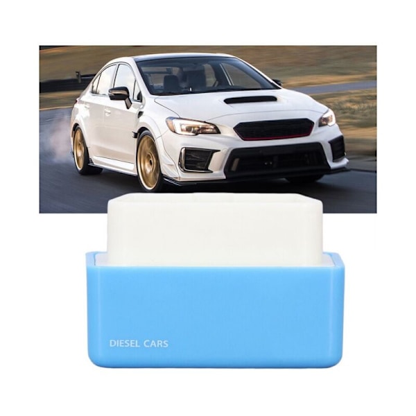 Eco Obd2 Plug Drive Chip 15% Blå Bränsleekonomi Tuning Box Universal bensinbesparing för bilar efter 1996