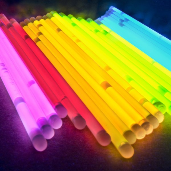 100 Glow Sticks Bulk Party Supplies - Glow in the Dark Fun Party Kit, Connectors, Bracelets and Necklaces for Kids and Adults