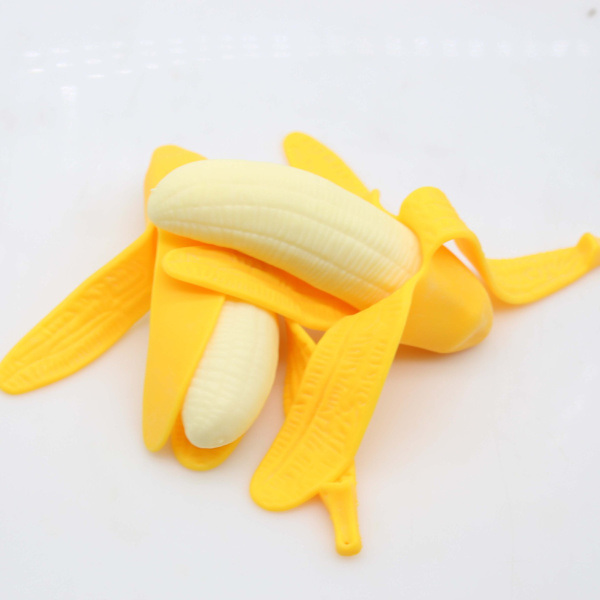 Banan Kreativ Voksen Stress Relief Legetøj Stræk Æltning Anti-Angst Legetøj