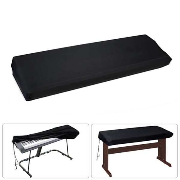 Piano Keyboard Cover Piano 61 /88 Keyboard Dustproof Waterproof Cover（134*29*19cm）