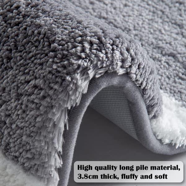 Badematte 40cm x 60cm Antislipp, Maskinvaskbar, Superabsorberende Badematte