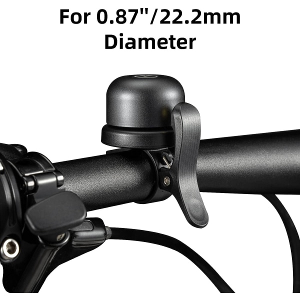 Cykelklocka för dold cykelmontering Cykel AirTag-hållare GPS-spårare dold i klassisk cykelklocka Stöldskydd Vuxen för 0,87 tum/22,2 mm diameter