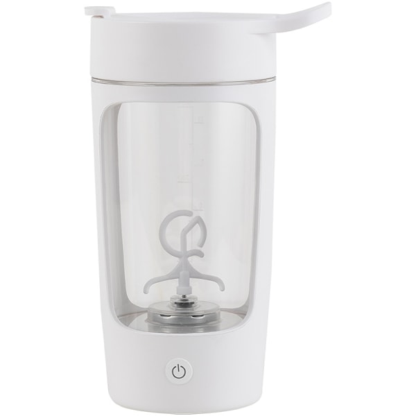 Elektrisk Shaker-flaske, Blender-flasker, Laget med Tritan - BPA-fri - Bærbar Blender-kopp/USB-ladbare Shaker-kopper svart