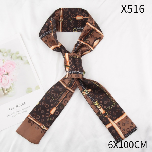 nyt tørklæde forår og efterår pandebånd Koreansk vild slipsetaske Håndtag R