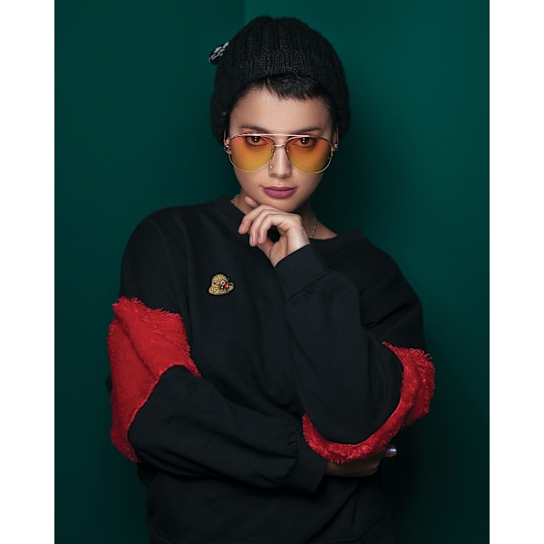Fashion all-match damhatt corsage
