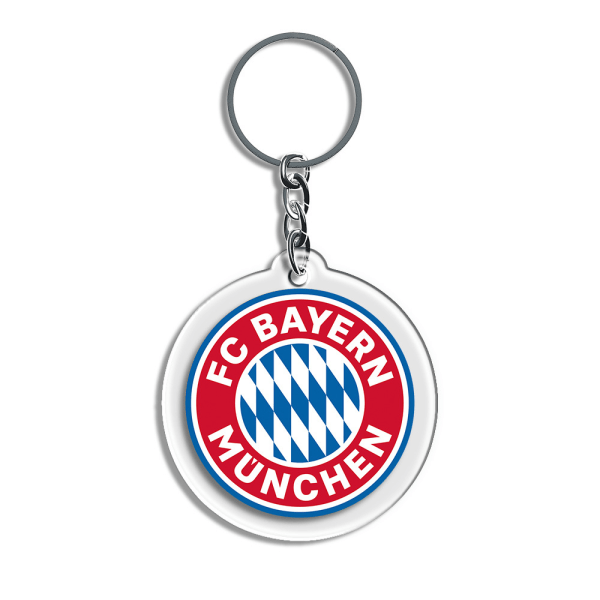 Fotball gigant klubblag emblem logo anheng akryl rund nøkkelring anheng Bayern