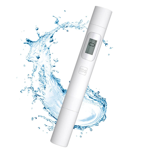 Digital PH-mätare, Vatten PH-testpenna, 0,01PH Hög noggrannhet Vattenkvalitetstestare, Mätintervall 0-9990ppm, för dricksvatten, akvarium, hydroponik